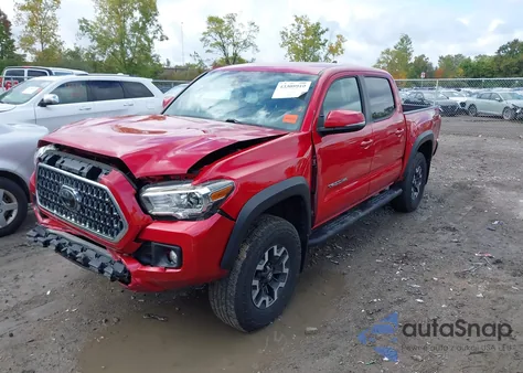 2018 Toyota Tacoma Trd Off Road from USA, damaged, VIN 3TMCZ5AN1JM186690